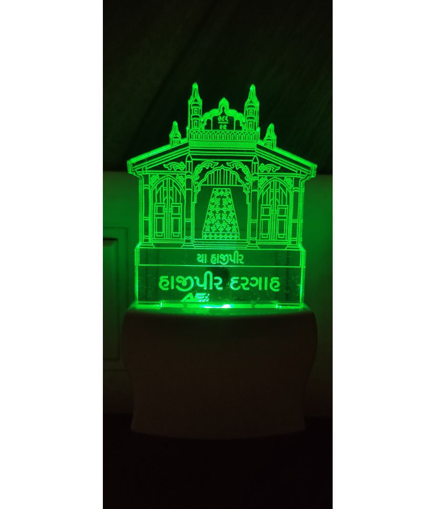     			Omniverse - Green Night Lamp ( Pack of 1 )
