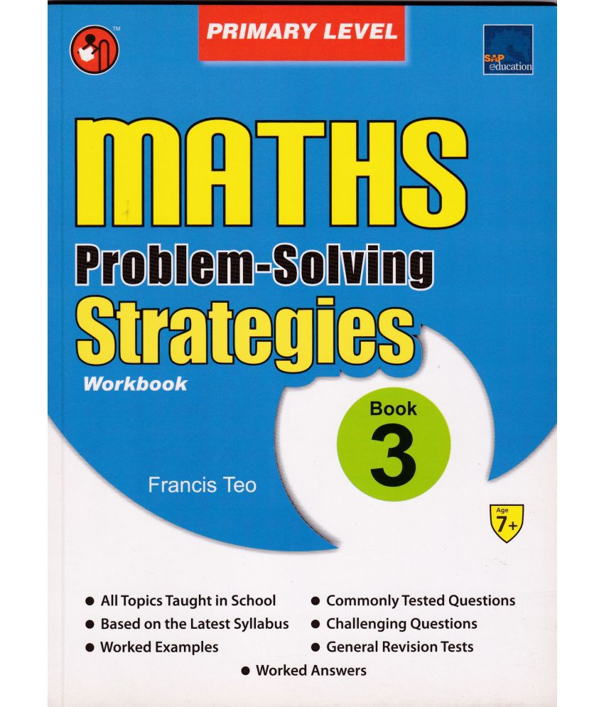     			PRIMARY LEVEL MATHS PROBLEM SOLVING STRATEGIES WORKBOOK AGE 7 BOOK 3