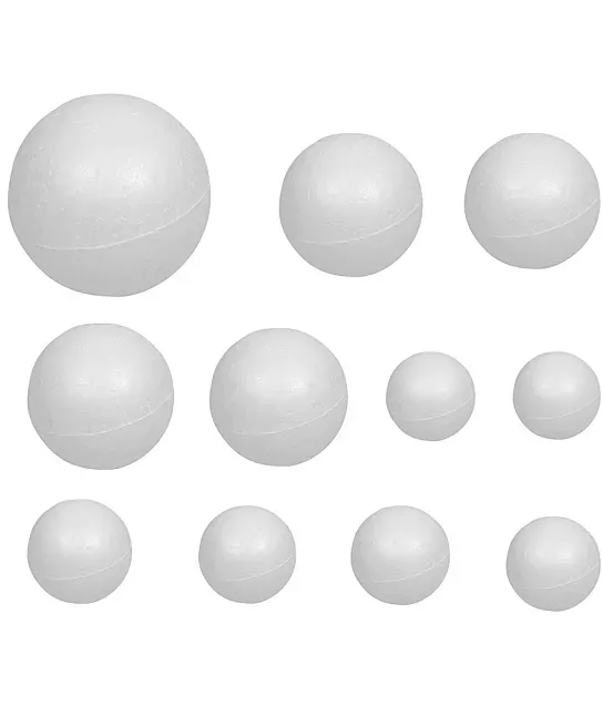 PRANSUNITA 1 Pcs Craft Styrofoam White Smooth Balls for DIY Crafts & Solar  System Models - 1 Pcs Craft Styrofoam White Smooth Balls for DIY Crafts &  Solar System Models . shop