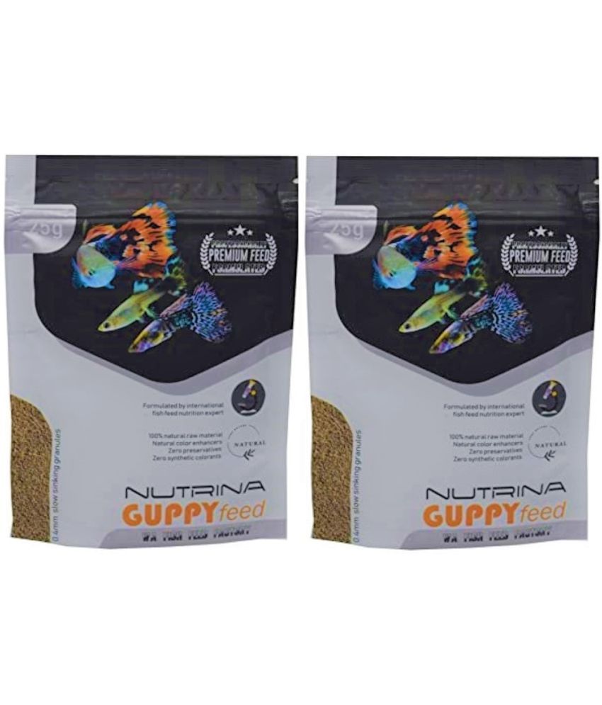     			WA Nutrina Guppy Feed | 25g | Pack of 2