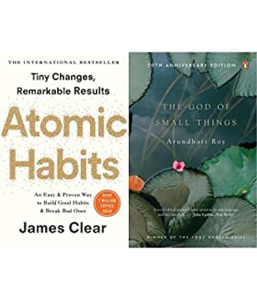     			Atomic Habits: The life-changing million copy bestseller & God of Small Things: Booker Prize Winner 1997- English