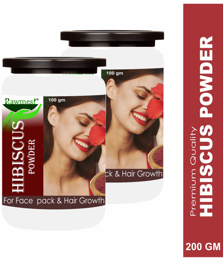     			Rawmest Hibiscus Flower For Face Pack & Hair Powder 200 Gm Pack of 2