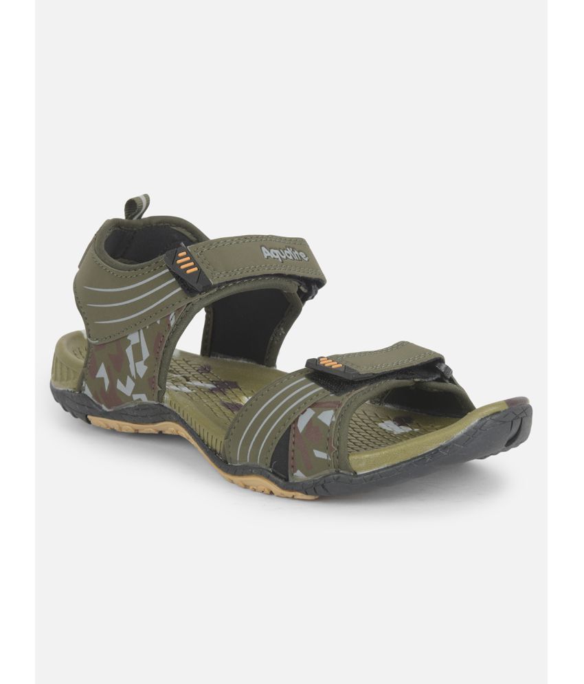     			Aqualite - Olive Men's Sandals