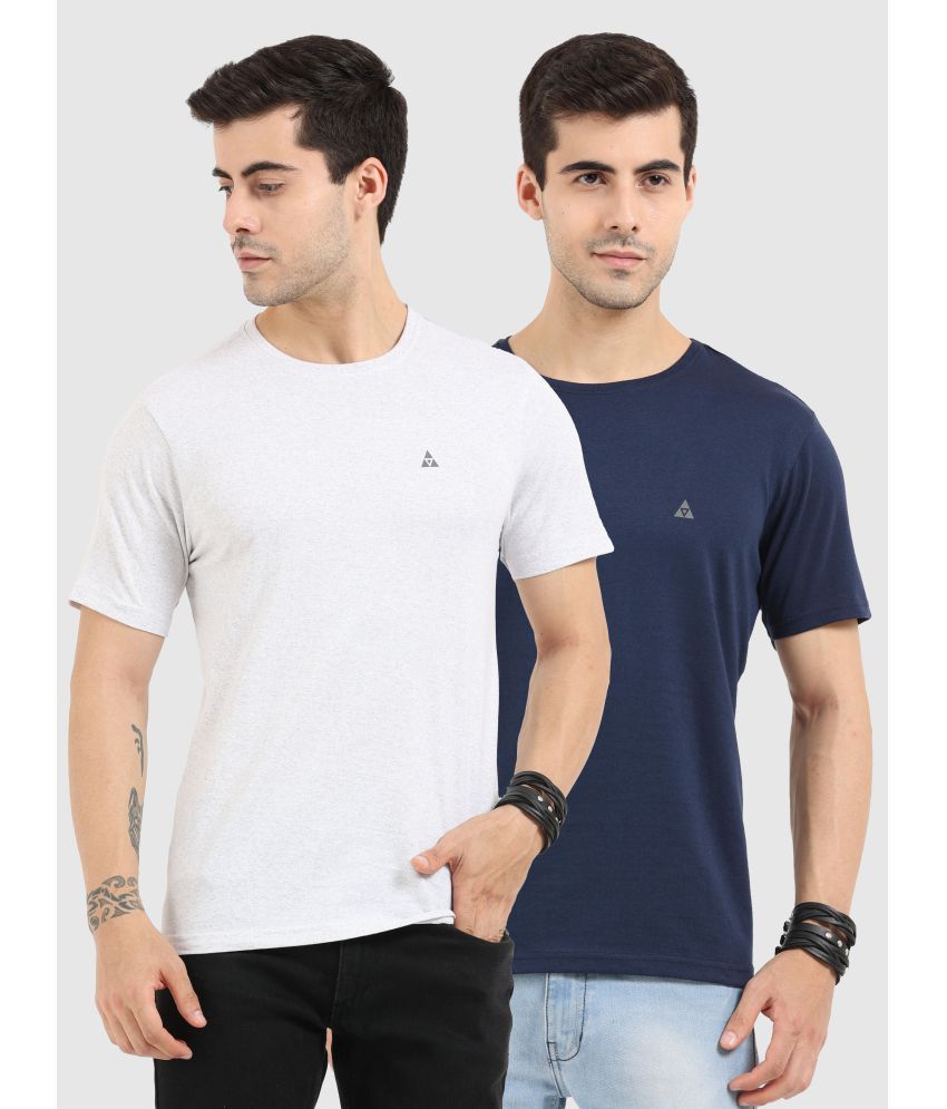     			Ardeur - Multicolor Cotton Regular Fit Men's T-Shirt ( Pack of 2 )