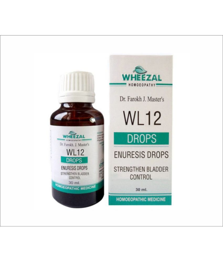     			Wheezal WL-12 Enuresis Drops (30ml) (PACK OF TWO) Drops 30 ml