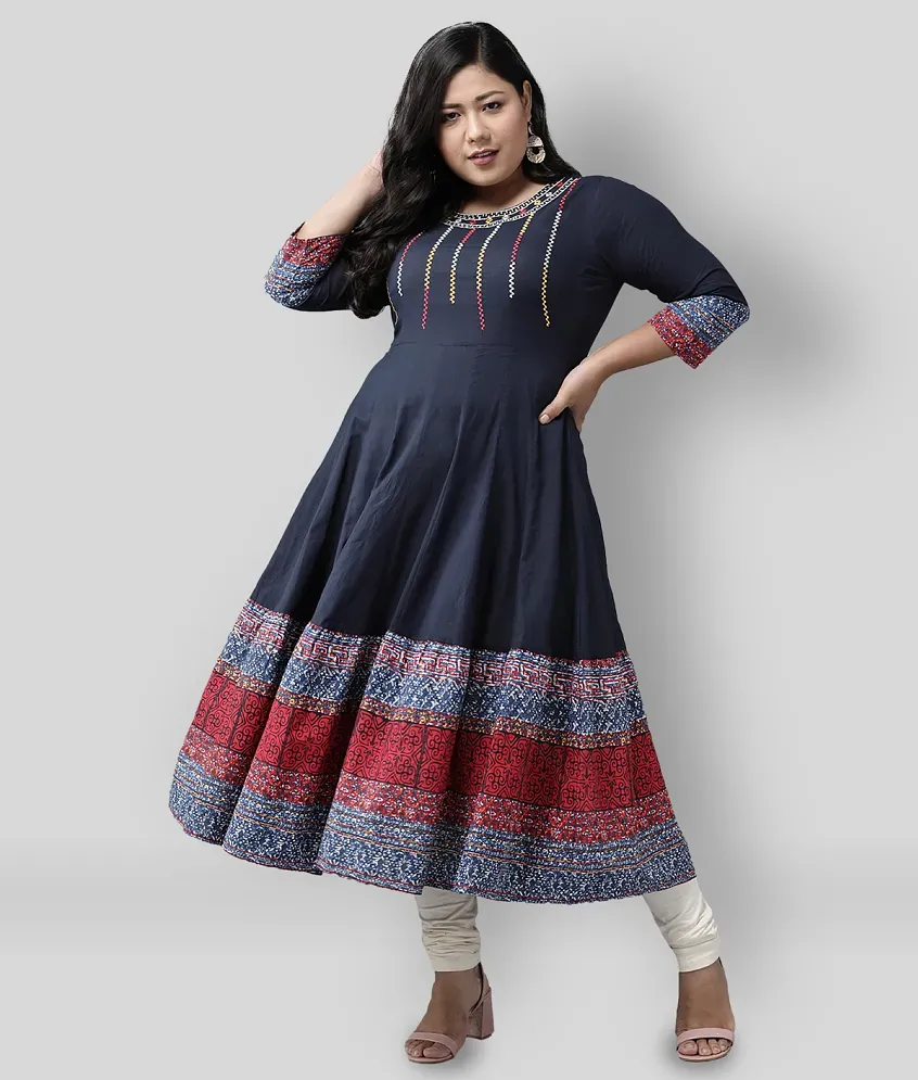 Snapdeal on sale anarkali kurtis