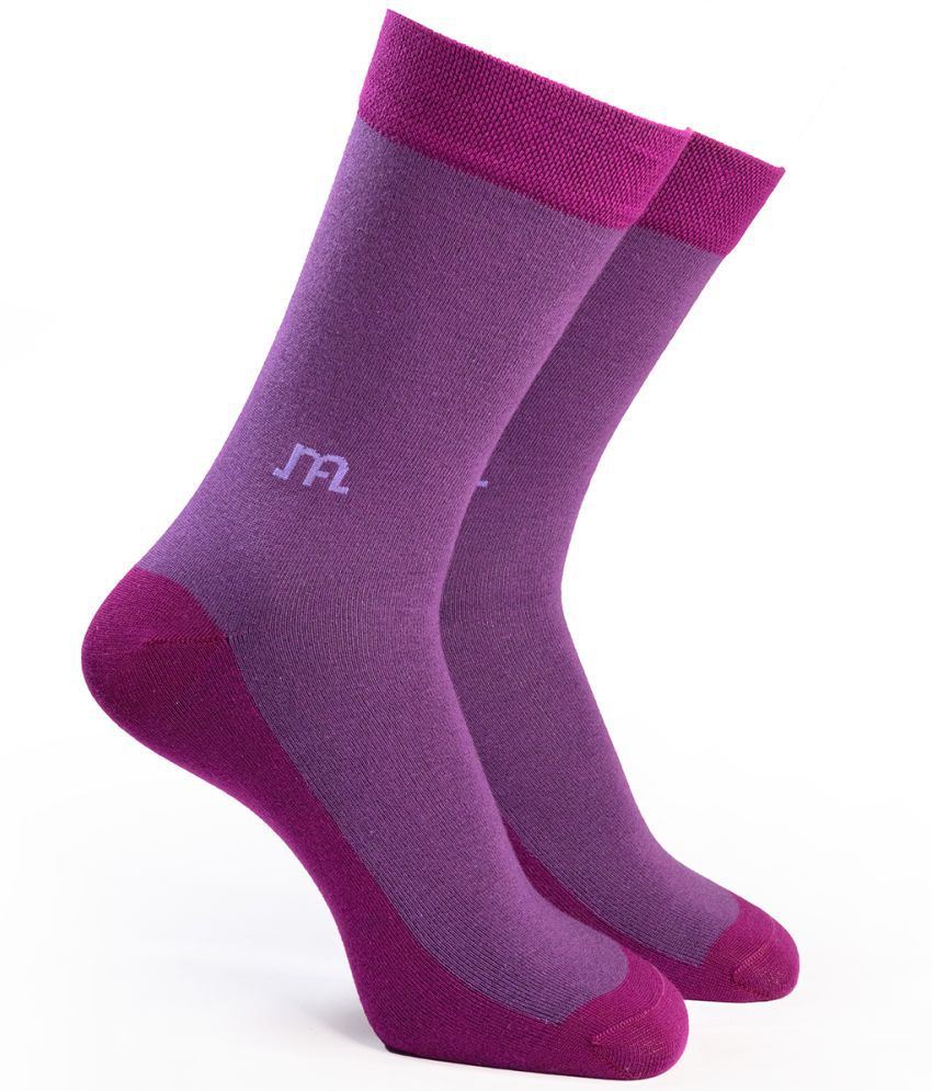     			Man Arden Placid Magenta Edition Designer Socks, Casual, Office, Egyptian Premium Cotton Quality, 1 Pair