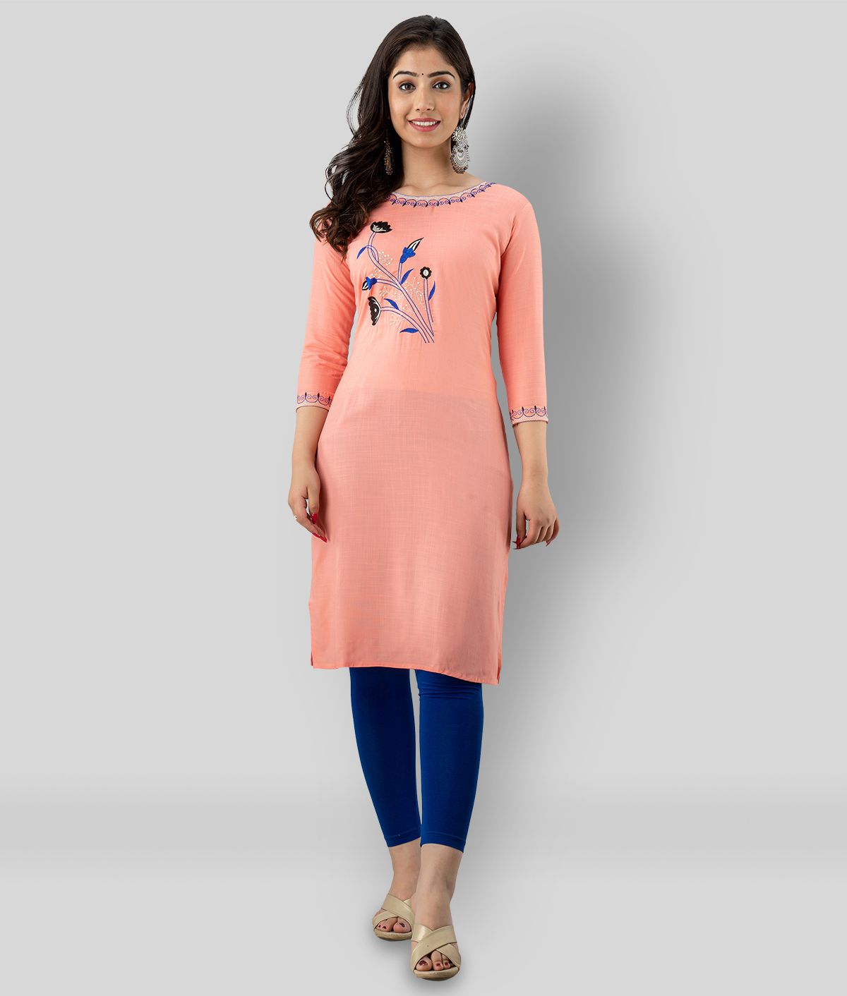 DESHBANDHU DBK  Multicolor Cotton Womens Straight Kurti  Pack of 2    Buy DESHBANDHU DBK  Multicolor Cotton Womens Straight Kurti  Pack of 2   Online at Best Prices in India on Snapdeal