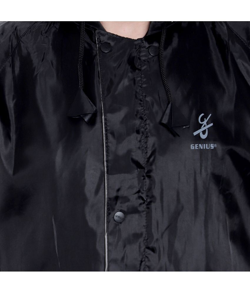 New Men Zacharias Raincoat Set - Black - None 2025 at ShopCircuit | ONDC