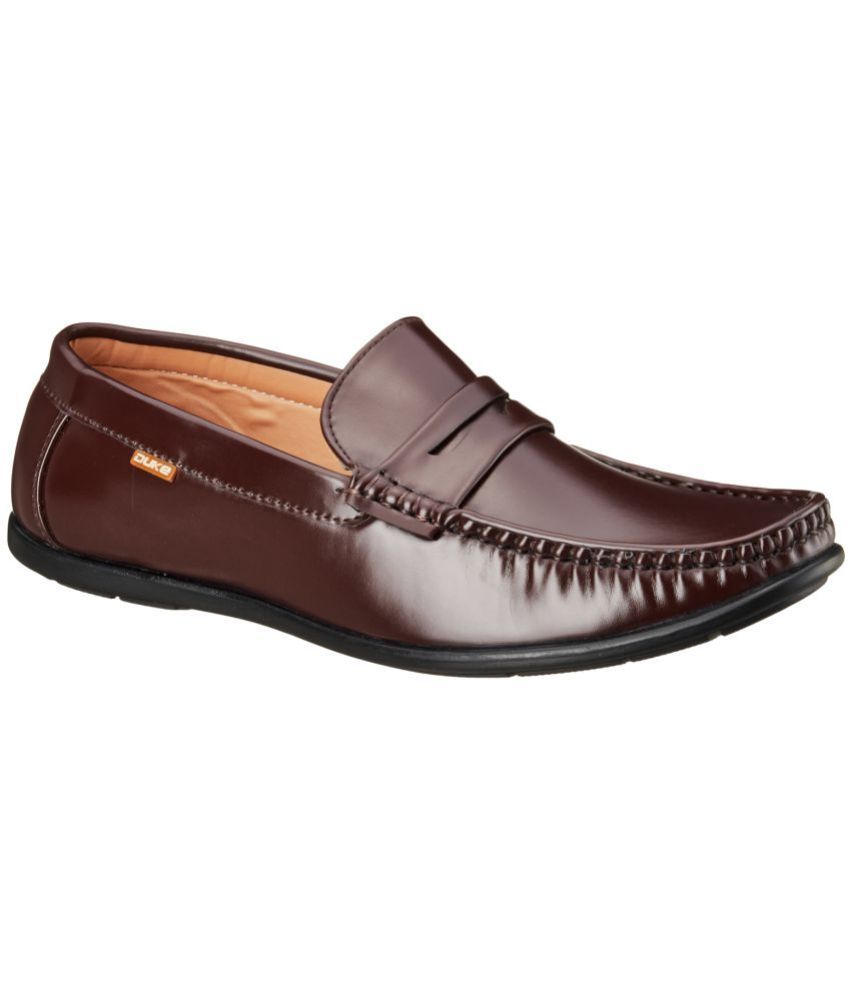     			Duke - Brown Men's Slip on