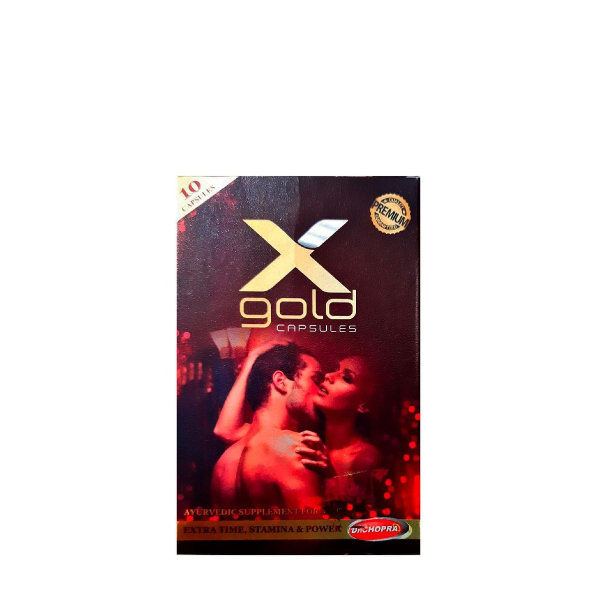     			Dr Chopra X Gold Capsules for Men ( Pack of 3 ) 10*3=30 Cap