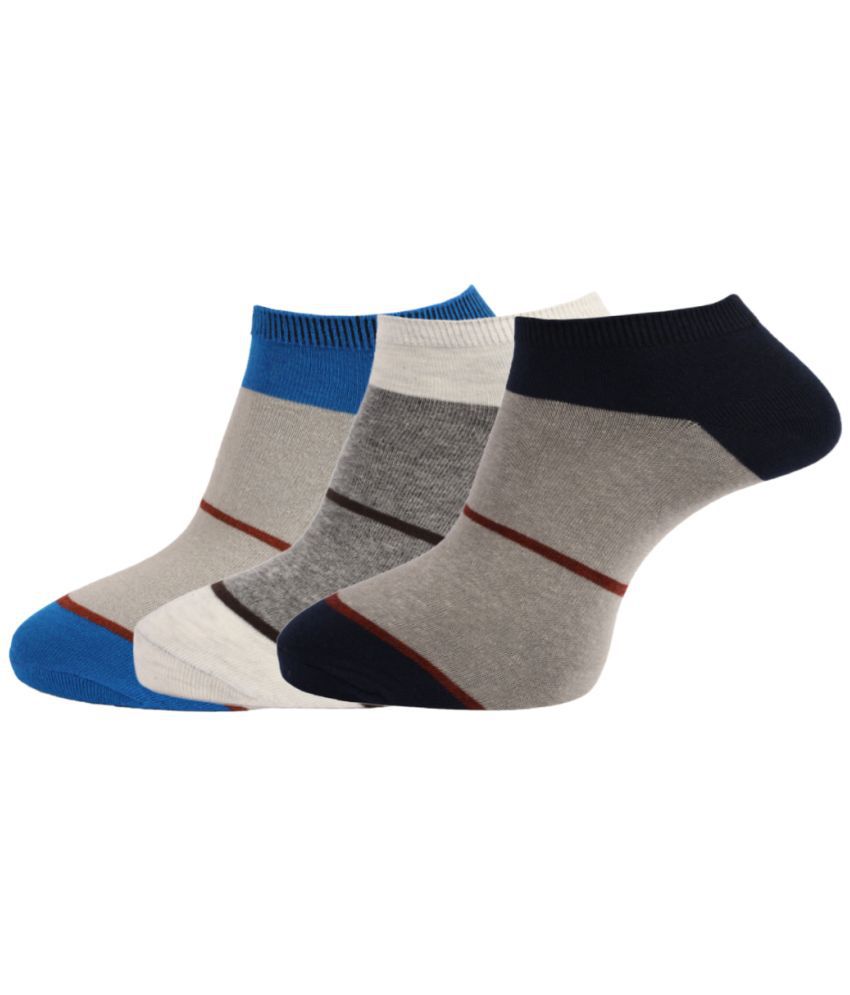     			Dollar Socks - Multicolor Cotton Men's Ankle Length Socks ( Pack of 3 )