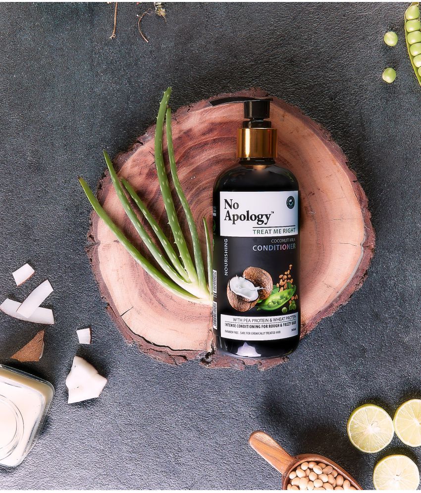 No Apology COCONUT MILK CONDITIONER Pea Protein and Wheat protein