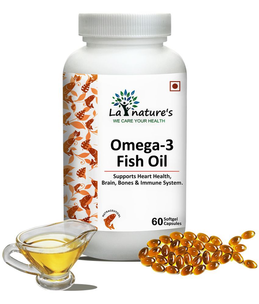 La Nature's - Softgel Gluten Free Omega Fatty Acid/Fish Oil ( Pack of 1 )