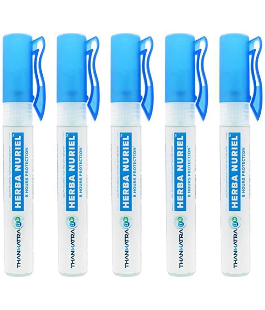     			Thanmatra Life - Antibacterial Hand Sanitizer 10 mL ( Pack of 5 )