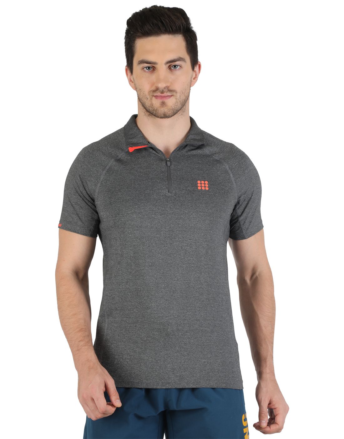     			Rock.it - Grey Polyester Regular Fit Men's T-Shirt ( Pack of 1 )