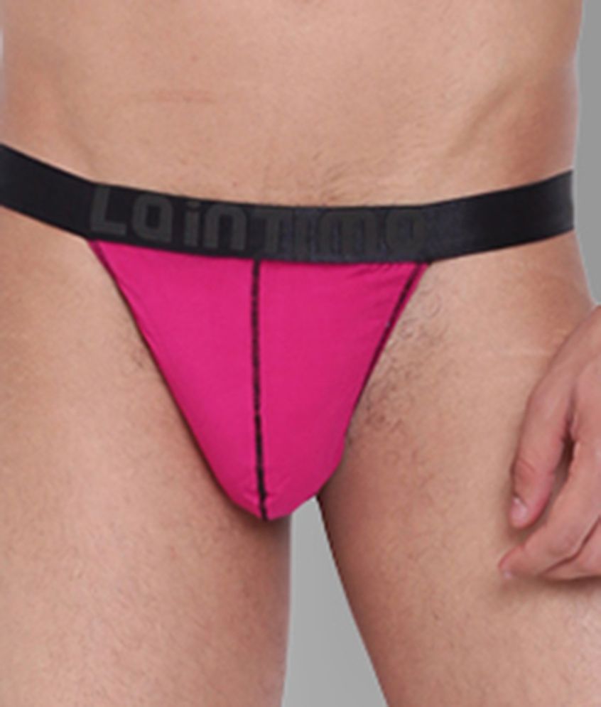 Trendy Men La Intimo - Pink Modal Mens G-String ( Pack of 1 ) - M 2025 at ShopCircuit | ONDC
