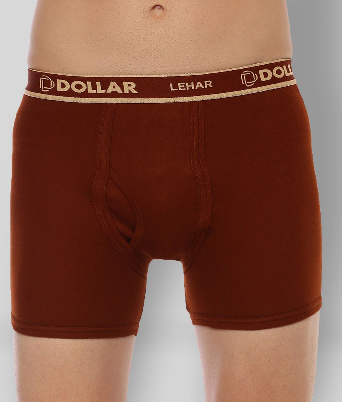     			Dollar - Brown Cotton Men's Trunks ( Pack of 5 )