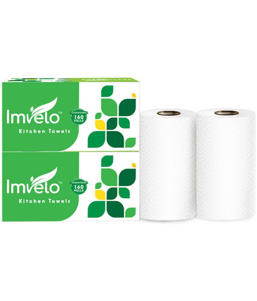     			Imvelo - Paper Disposable Kitchen Rolls ( Pack of 2 )