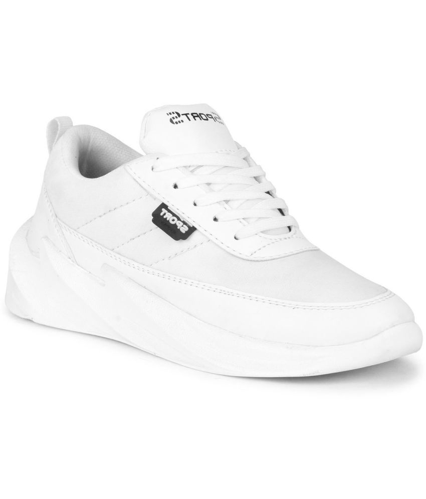 Kraasa - White Men's Sneakers - Buy 
