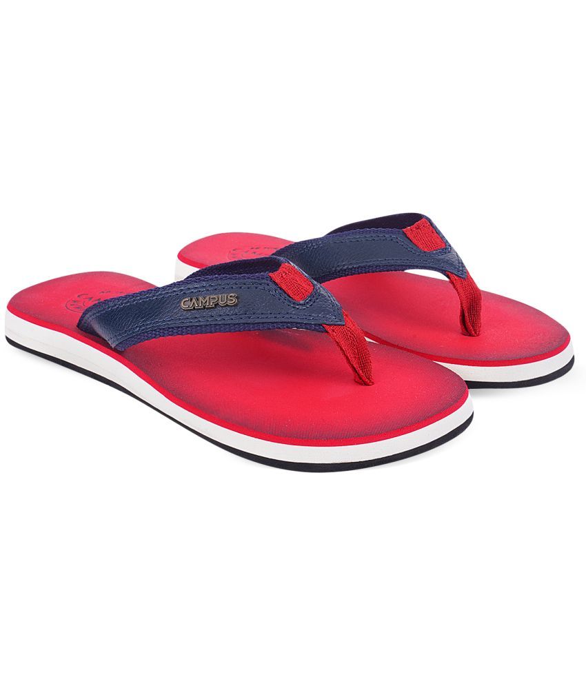     			Campus Red Men's Daily Slipper  (Pair of 1)