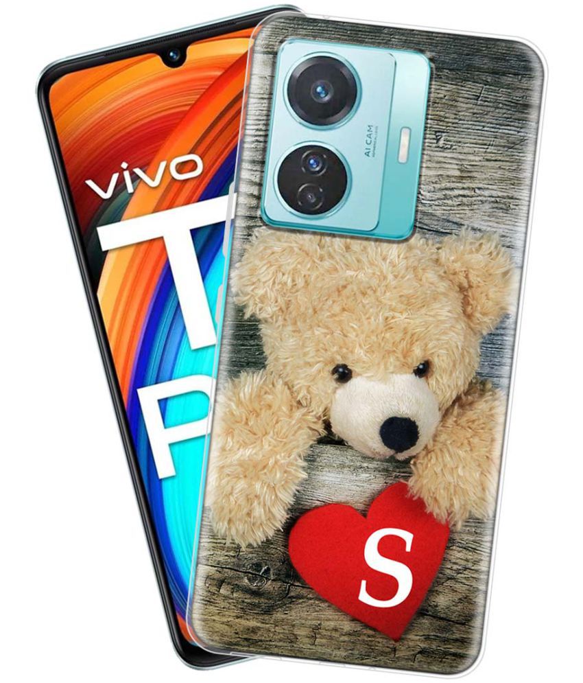     			NBOX - Multicolor Silicon Printed Back Cover Compatible For Vivo T1 Pro 5G ( Pack of 1 )