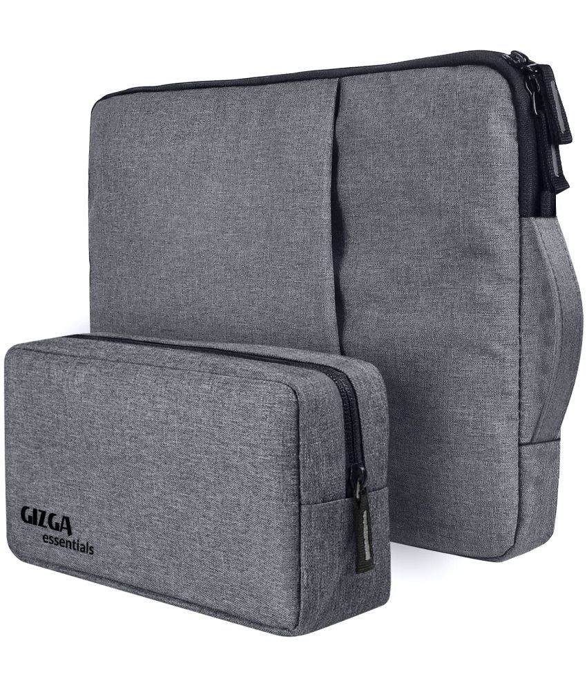     			Gizga Grey Laptop Sleeves