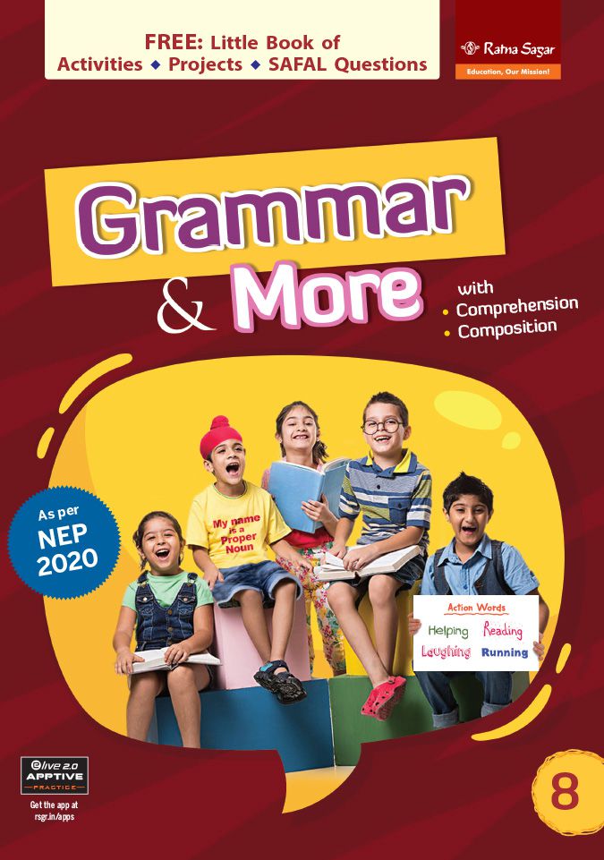    			NEW GRAMMAR & MORE BOOK 8 (2019) (NEP 2020)