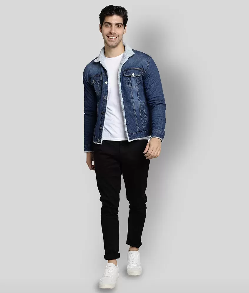 Campus Sutra Blue Denim Jacket - Buy Campus Sutra Blue Denim Jacket Online  at Best Prices in India on Snapdeal