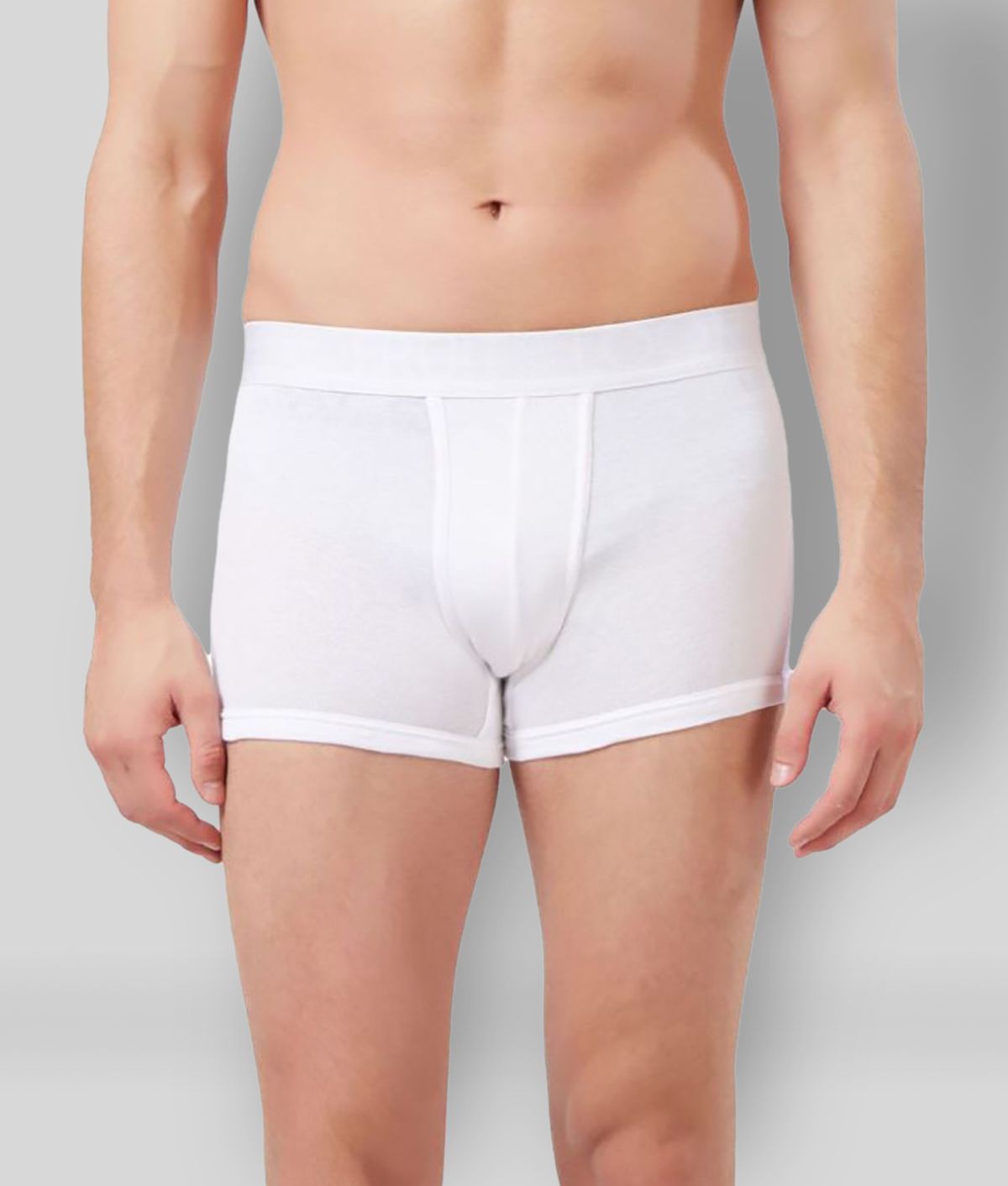     			Fruit Of The Loom White Trunk Single