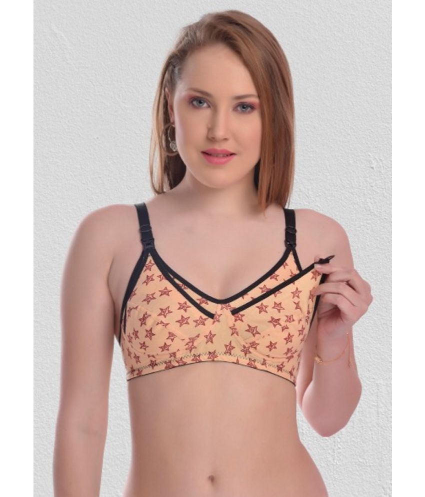     			Zourt Cotton Non Padded Women's Everyday Bra ( Beige )