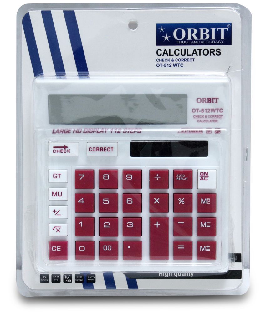     			orbit - 12 Digits Basic Calculator