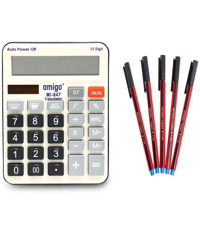     			Amigo - 12 Digits Basic Calculator