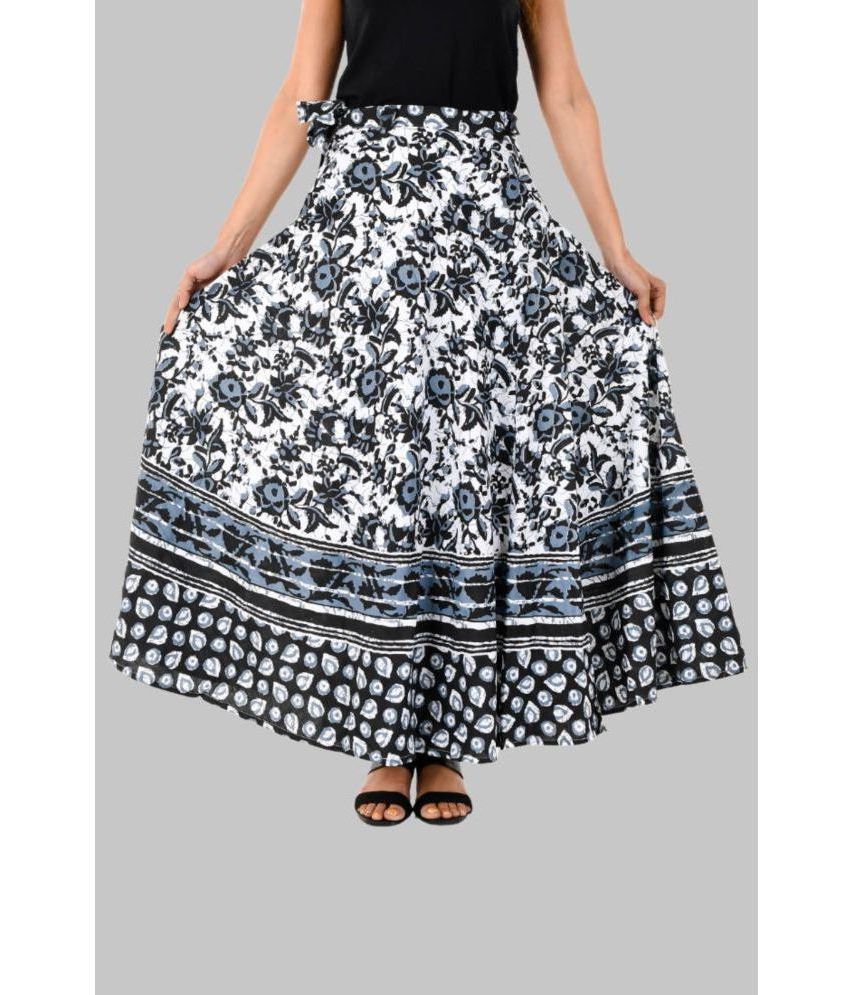     			Rangun - Black Cotton Women's Wrap Skirt ( Pack of 1 )