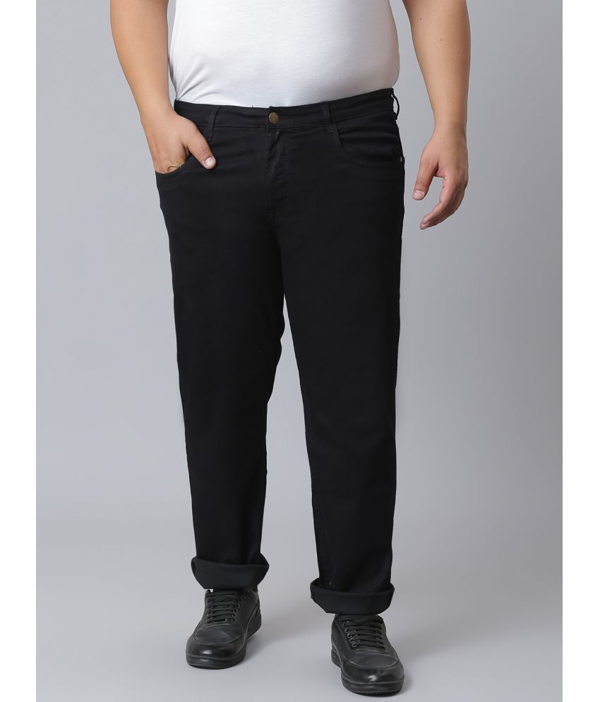     			instaFab - Black Denim Regular Fit Men's Jeans ( Pack of 1 )