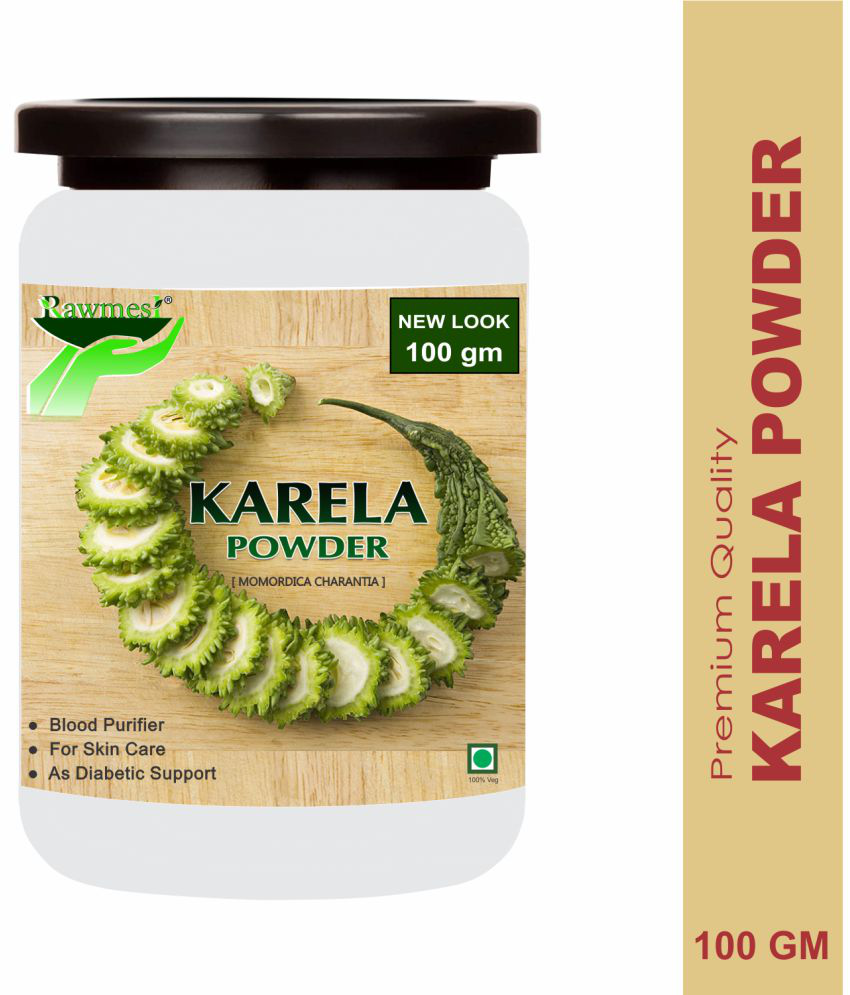     			rawmest 100% Pure Karela (Bitter Gourd) Powder 100 gm Pack Of 1