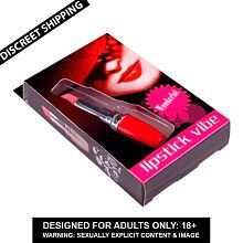 Crazynyt Lipstick Vibe, Discreet Mini Vibrator, Vibrating Lipsticks, Lipstick Jump Eggs, Sex Toys, Sex Products for Men / Women - Crazynyt