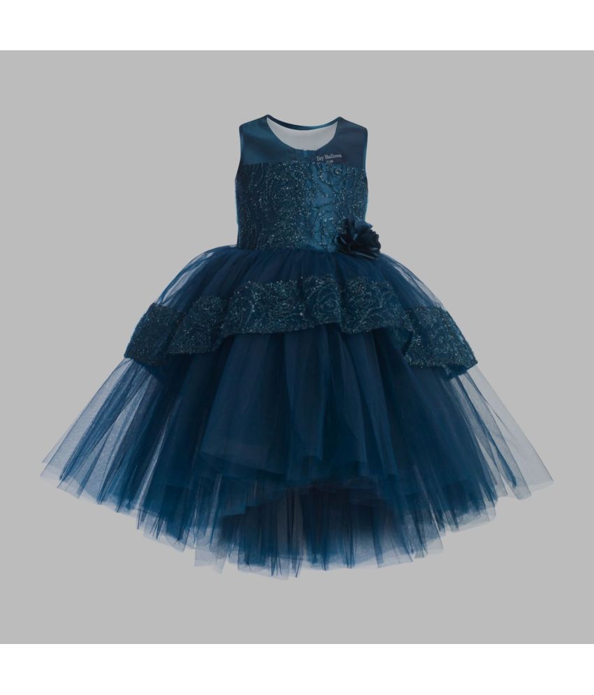     			Toy Balloon Kids - Blue Net Girls Gown ( Pack of 1 )