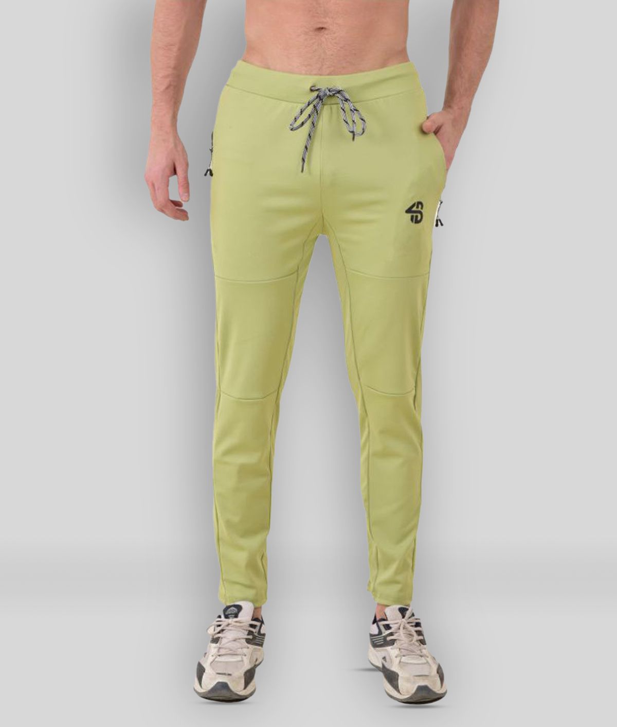 Forbro - Lime Green Polyester Blend Men's Trackpants ( Pack of 1 )