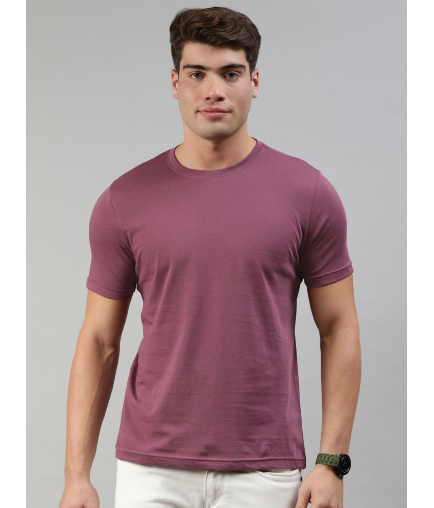     			Huetrap - Maroon Cotton Regular Fit Men's T-Shirt ( Pack of 1 )