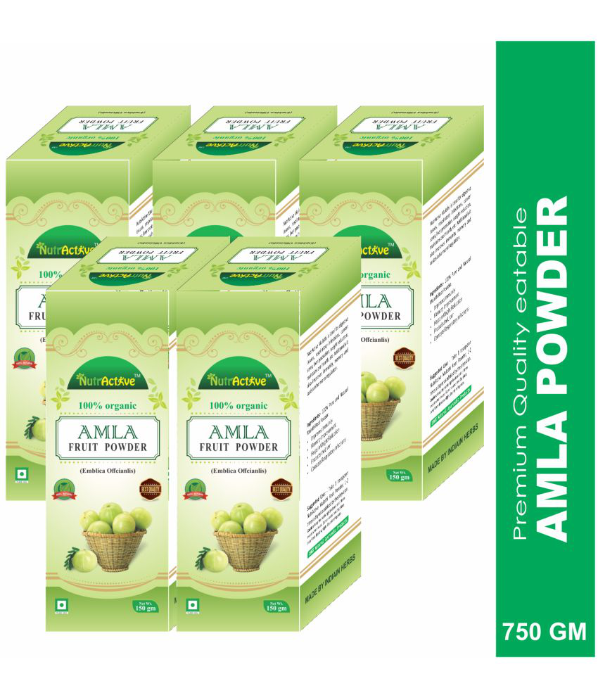     			NutrActive 100% Pure Ayurvedic Amla Fruit Powder 750 gm Pack Of 5