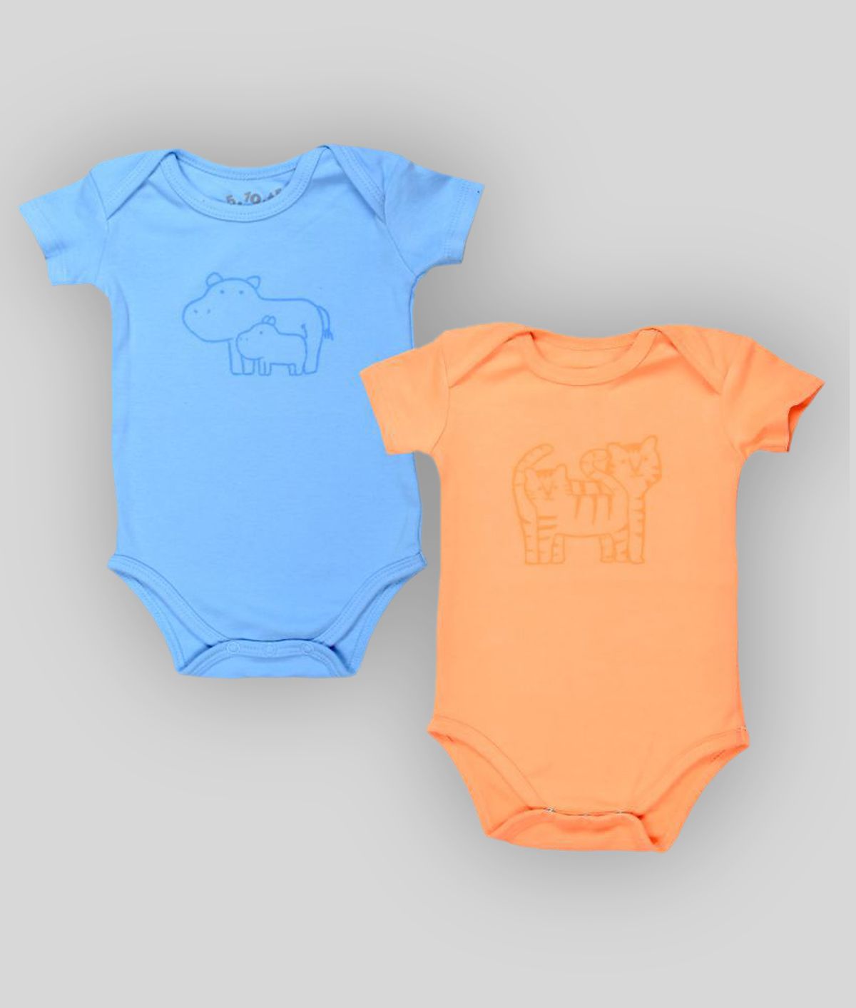     			Sathiyas Baby Rompers(Pack of 2)