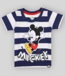 Bodycare Infant Boy Navy Mickey & Friends Printed T-Shirts