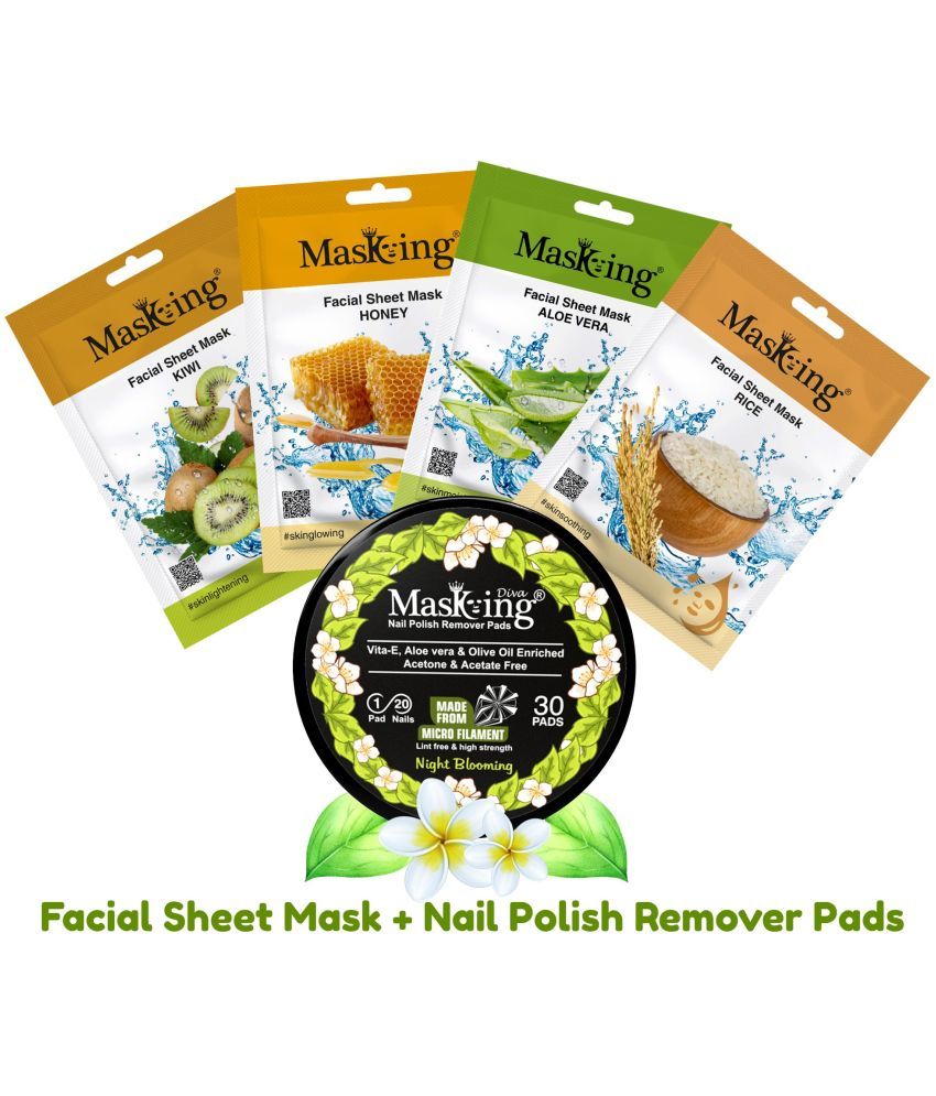     			Masking - Natural Glow Facial Kit For All Skin Type ( Pack of 5 )