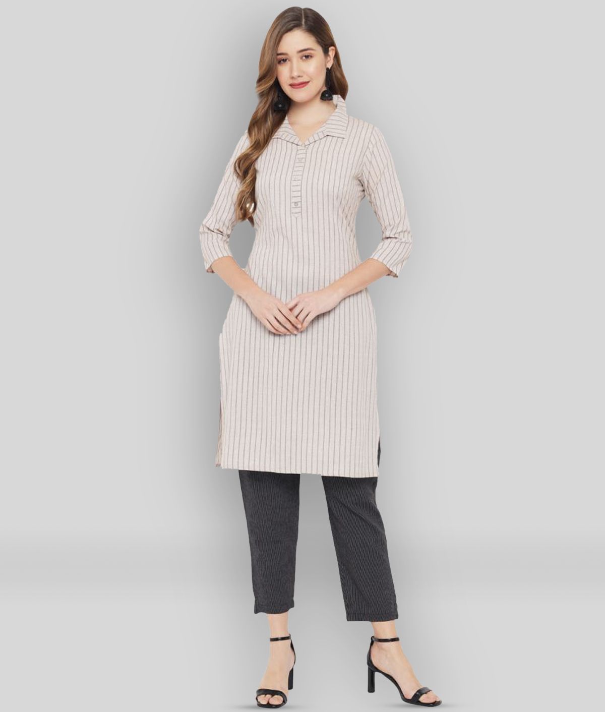 Wodreams Blue Cotton Aline Kurti  Buy Wodreams Blue Cotton Aline Kurti  Online at Best Prices in India on Snapdeal