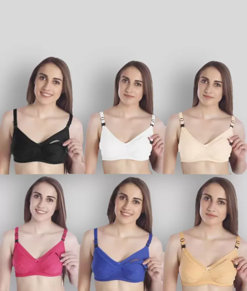 Buy Femzy Pink Cotton Bra Online at Best Price in India - Snapdeal