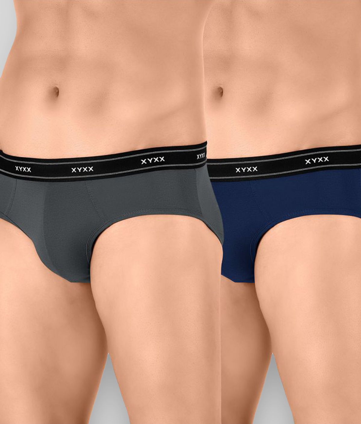     			XYXX Pack of 2 Cotton Blend Briefs For Men's ( Multicolor )