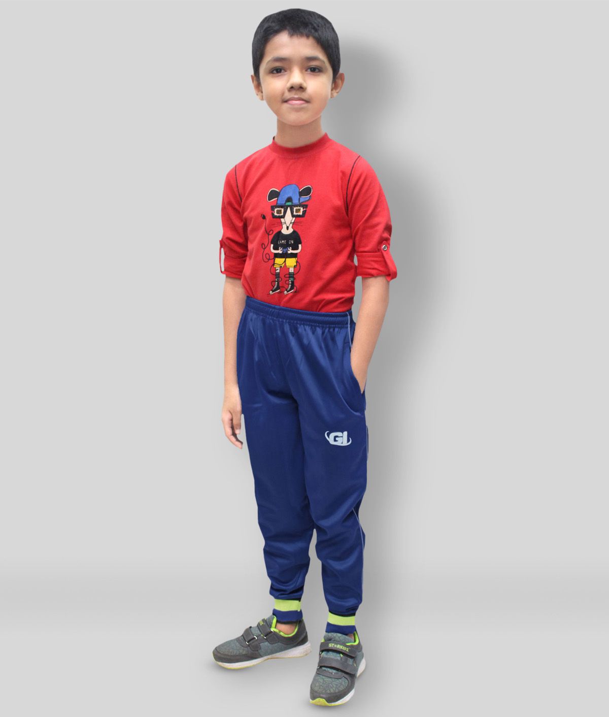     			Goodluck - Navy Polyester Boy's Trackpant ( Pack of 1 )
