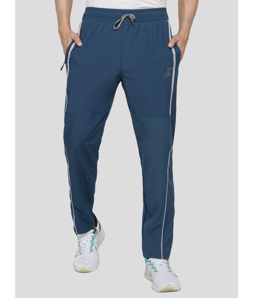     			xohy - Blue Lycra Men's Trackpants ( Pack of 1 )