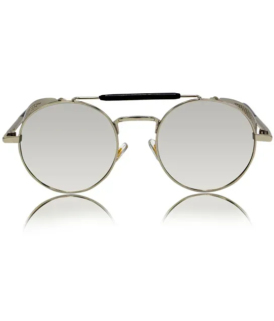 Buy Retro Round Mirror Sunglasses for Men Women Online In India – Glasses  India Online